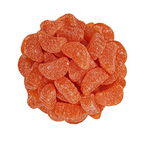 Gummi Fruit Slices Orange, 3 Lb