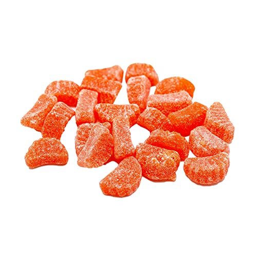 Gummi Fruit Slices Orange, 3 Lb