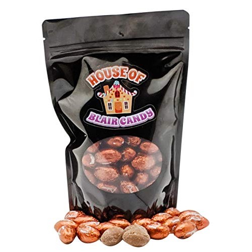 Chocolate Covered Footballs - 1 Lb Individually Wrapped Milk Cho