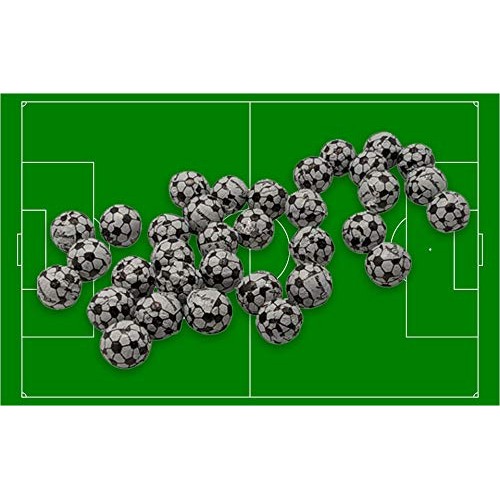 Chocolate Soccer Balls - 5 Lb Resealable Stand Up Bulk Candy Bag