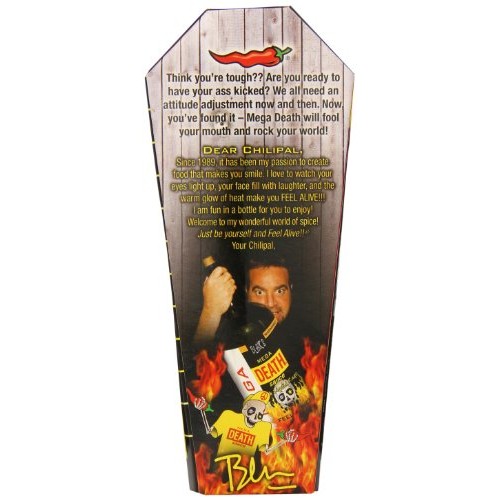 Blairs Mega Death Hot Sauce With Liquid Fury And Skull Key Chai