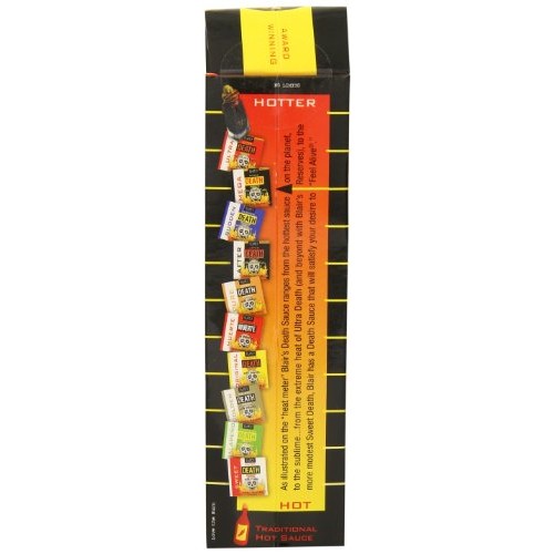 Blairs Mega Death Hot Sauce With Liquid Fury And Skull Key Chai