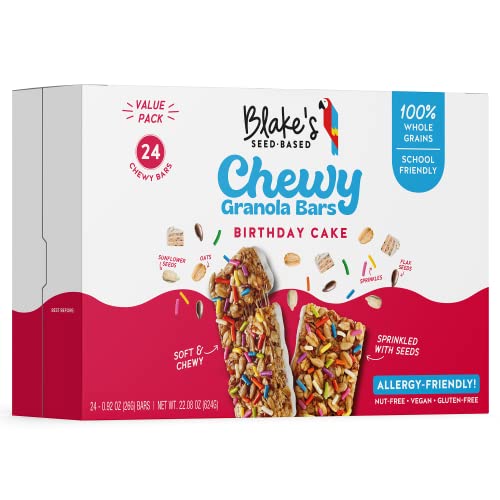 Blake’s Seed Based Chewy Granola Bars — Birthday Cake 24 Count...
