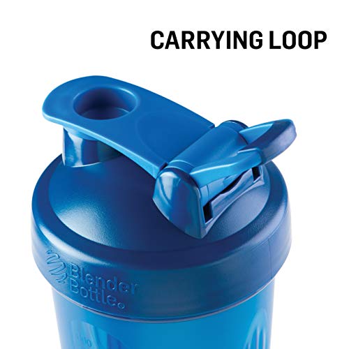 Blenderbottle Classic Loop Top Shaker Bottle, 20-Ounce, Teal/Teal Blenderbottle Classic Loop Top Shaker Bottle, 20-Ounce, Teal/Teal