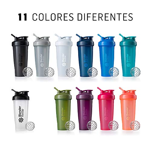 Blenderbottle Classic Loop Top Shaker Bottle, 20-Ounce, Teal/Teal Blenderbottle Classic Loop Top Shaker Bottle, 20-Ounce, Teal/Teal