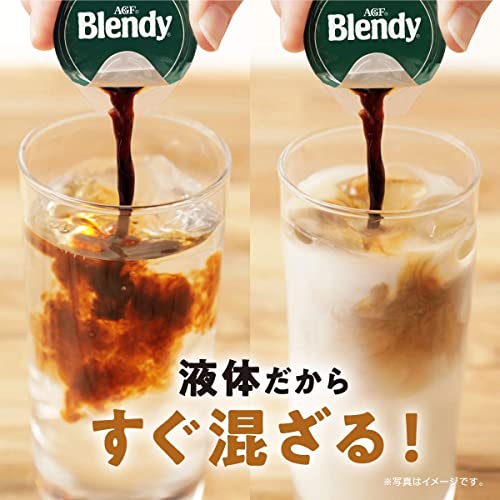 Blendy Blended AGF Coffee Less Suger Liquid Coffee Concentrate...