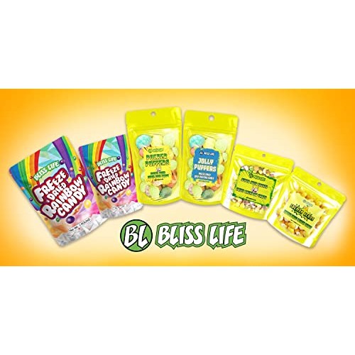 Pucker Puffers Freeze Dried Warheads Candy 2OZ Package super sou...