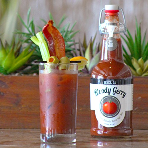 Bloody Gerry Bloody Mary Mix, Deluxe 32 oz, Premium All-Natural,...