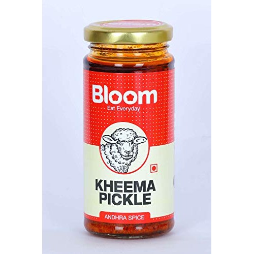 Bloom Foods Hyderabad Andhra Keema Pickle, Authentic Indian Ho