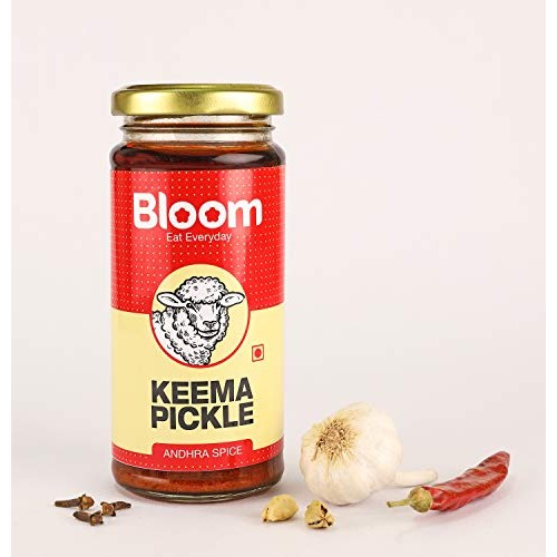 Bloom Foods Hyderabad Andhra Keema Pickle, Authentic Indian Ho