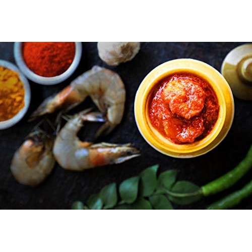 Bloom Foods Hyderabad Andhra Prawns Pickle, Authentic Indian H
