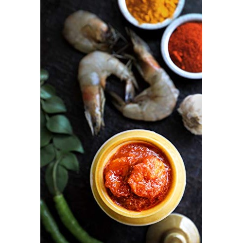 Bloom Foods Hyderabad Andhra Prawns Pickle, Authentic Indian H