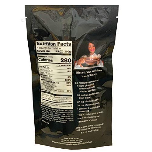 Bloves Smackalicious Sauce Seasoning Mix Spicy Bloves Smackalicious Sauce Seasoning Mix Spicy
