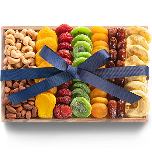 Paradise Dried Fruit And Nuts Tray Gift For Birthday, Christmas,