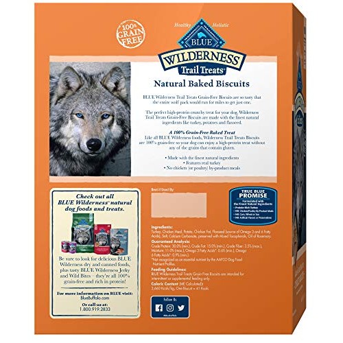 Blue Buffalo Wilderness Trail Treats High Protein Grain Free Cru