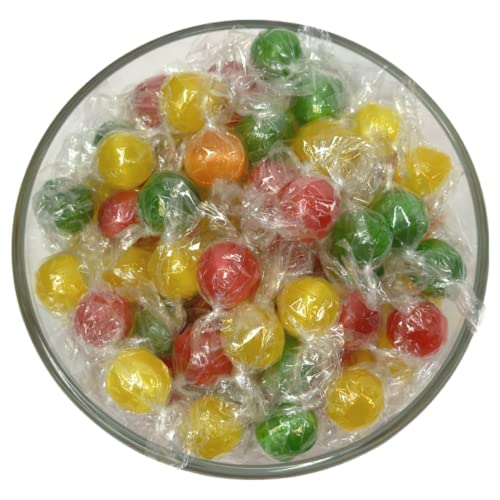 Assorted Hard Candy Sour Fruit Balls | By Blue Clover Foods | In...