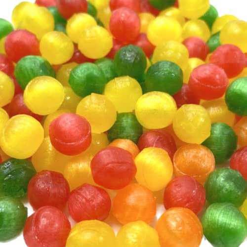Assorted Hard Candy Sour Fruit Balls | By Blue Clover Foods | In...