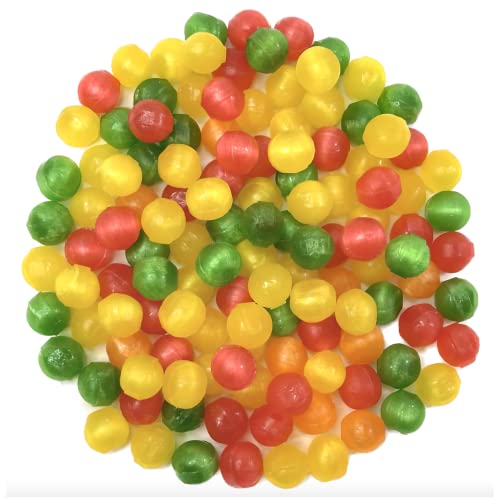 Assorted Hard Candy Sour Fruit Balls | By Blue Clover Foods | In...