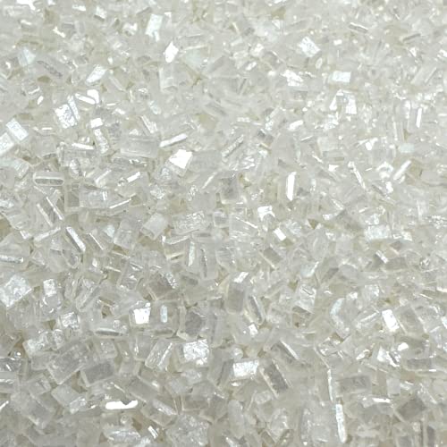 White Diamond Sugar Crystalz | Dessert and Bakery Topping Sprink...