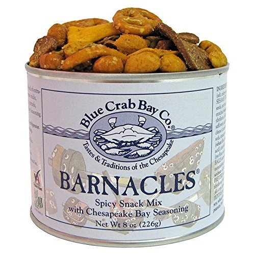 Blue Crab Bay Co. Barnacles Snack Mix, 8-Ounces Pack Of 4