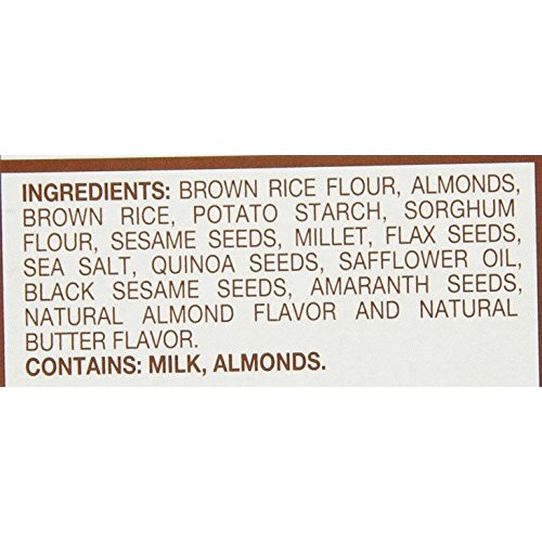 Blue Diamond Gluten Free Nut Thin Cracker Crisps, Multiseed, 4.2