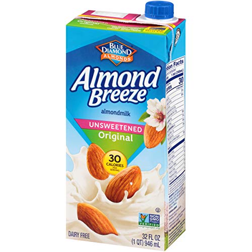 Almond Breeze Dairy Free Almondmilk, Unsweetened Original, 32 Fl
