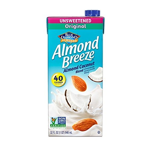 Almond Breeze Dairy Free Almondmilk Blend, Unsweetened Almond Co
