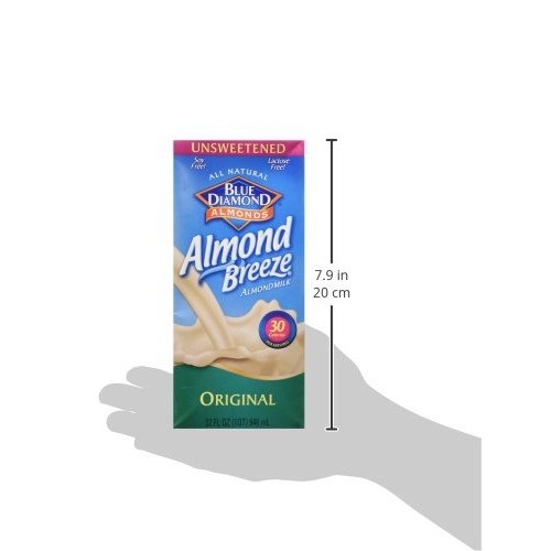 Blue Diamond Almond Breeze Unsweetened Almond Milk - 32 Fl Oz 6