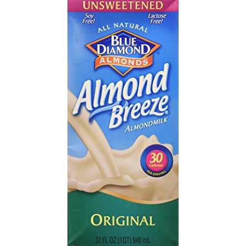 Blue Diamond Almond Breeze Unsweetened Almond Milk - 32 Fl Oz 6
