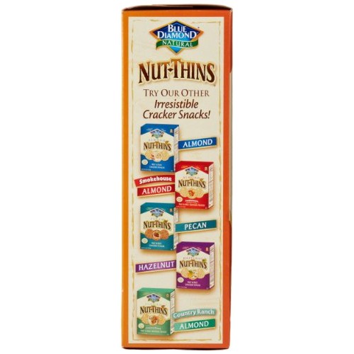 Blue Diamond Almond Cracker Crisps, Cheddar Cheese, 4.25 Oz