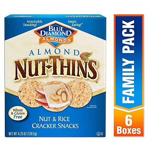 Blue Diamond Almond Nut Thins Cracker Crisps, Original 4.25 Ounc