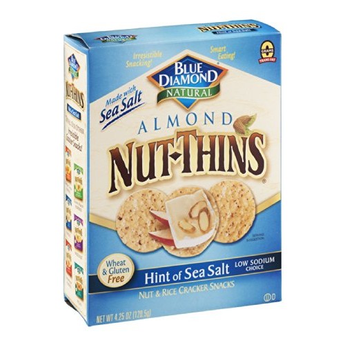 Blue Diamond Cracker Nut Thin Sea Salt
