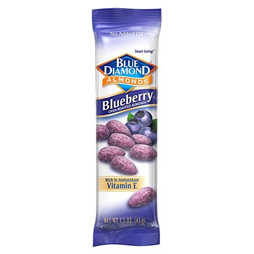 Blue Diamond Almonds, Oven Roasted Blueberry, 1.5 Ounce Pack Of