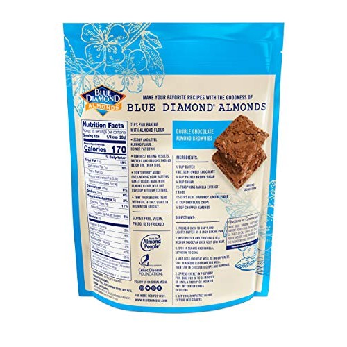 Blue Diamond Almonds Almond Flour, Gluten Free, Blanched, Finely