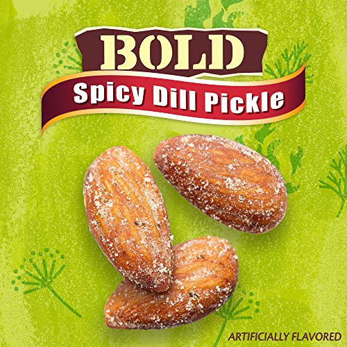 Blue Diamond Almonds, Bold Spicy Dill Pickle, 6 Ounce