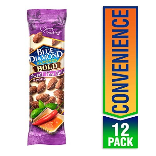 Blue Diamond Almonds, Bold Sweet Thai Chili, 12 Count