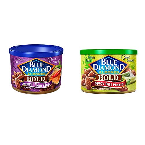 Blue Diamond Almonds, Bold Sweet Thai Chili, 6 Ounce With Blue D