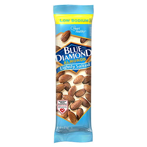 Blue Diamond Almonds, Lightly Salted, 1.5 Ounce Pack Of 12