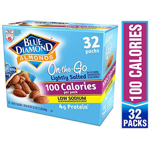 Blue Diamond Almonds Lightly Salted, Low Sodium, 100 Calorie Pac