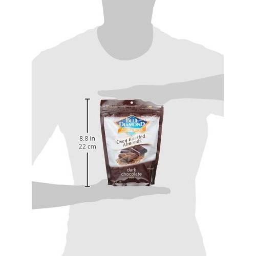 Blue Diamond Almonds, Oven Roasted Cocoa Dusted Almonds, 14 Ounce