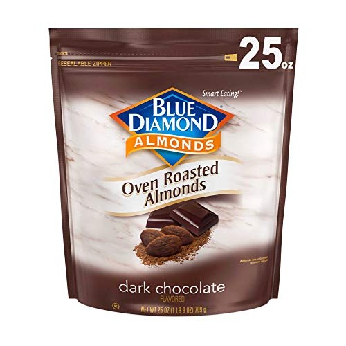 Blue Diamond Almonds Oven Roasted Dark Chocolate Flavored Snack