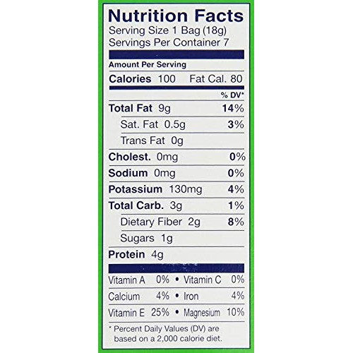 Blue Diamond Almonds, Raw Whole Natural, 100 Calorie Pack, 7 Count