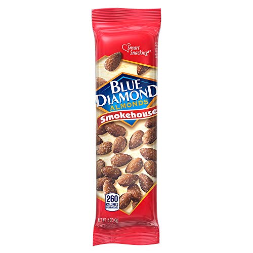 Blue Diamond Almonds, Smokehouse, 1.5 Ounce Pack Of 12