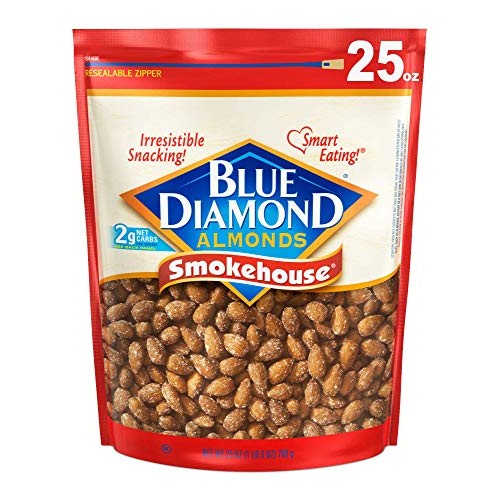 Blue Diamond Almonds, Smokehouse, 25 Oz
