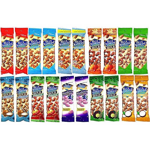 Blue Diamond Almonds Variety Pack 1.5 Ounce Bags 20 Pack