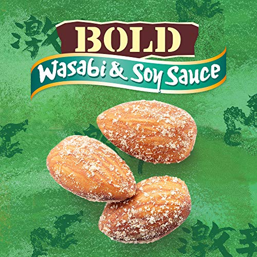 Blue Diamond Almonds, Wasabi/Soy Sauce 12-4 Oz Bags
