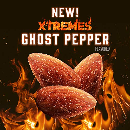 Blue Diamond Almonds Xtremes Ghost Pepper Flavored Snack Nuts, 6