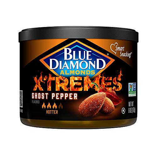 Blue Diamond Almonds Xtremes Ghost Pepper Flavored Snack Nuts, 6