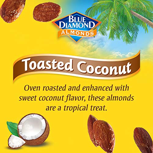 Blue Diamond Gluten Free Almonds, Toasted Coconut, 14 Ounce