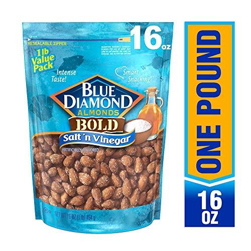 Blue Diamond Almonds, Low Sodium, Lightly Salted, 1.5 Ounce Pac